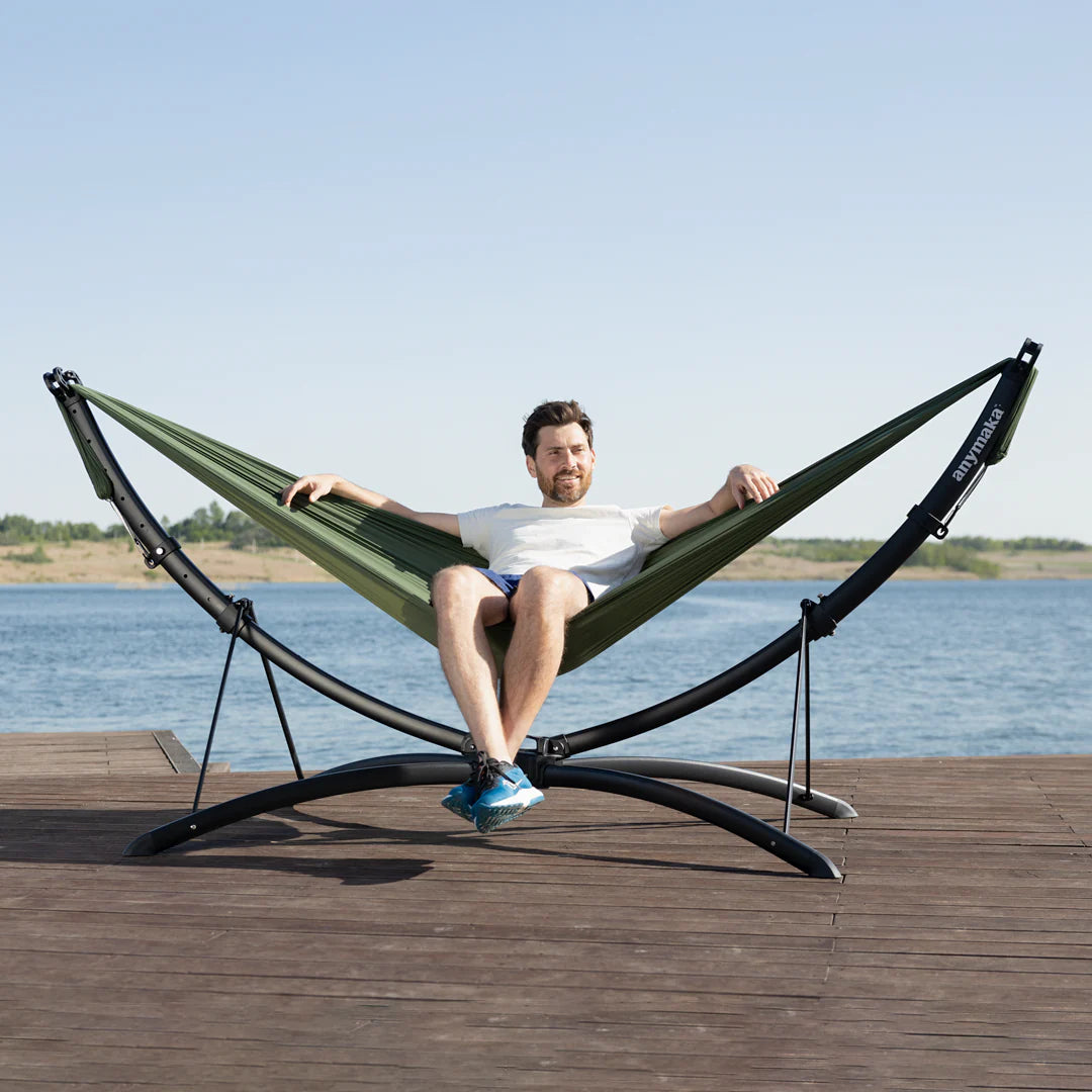 anymaka ハンモック フルセット フォレストグリーン anymaka | Hammock Set – anymaka JP